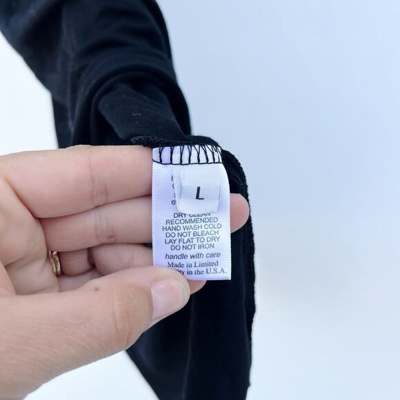 Lauren Moshi Beverly Hills Tank Shirt Dress Skull Studded Mini Short Black Large - Picture 7 of 8